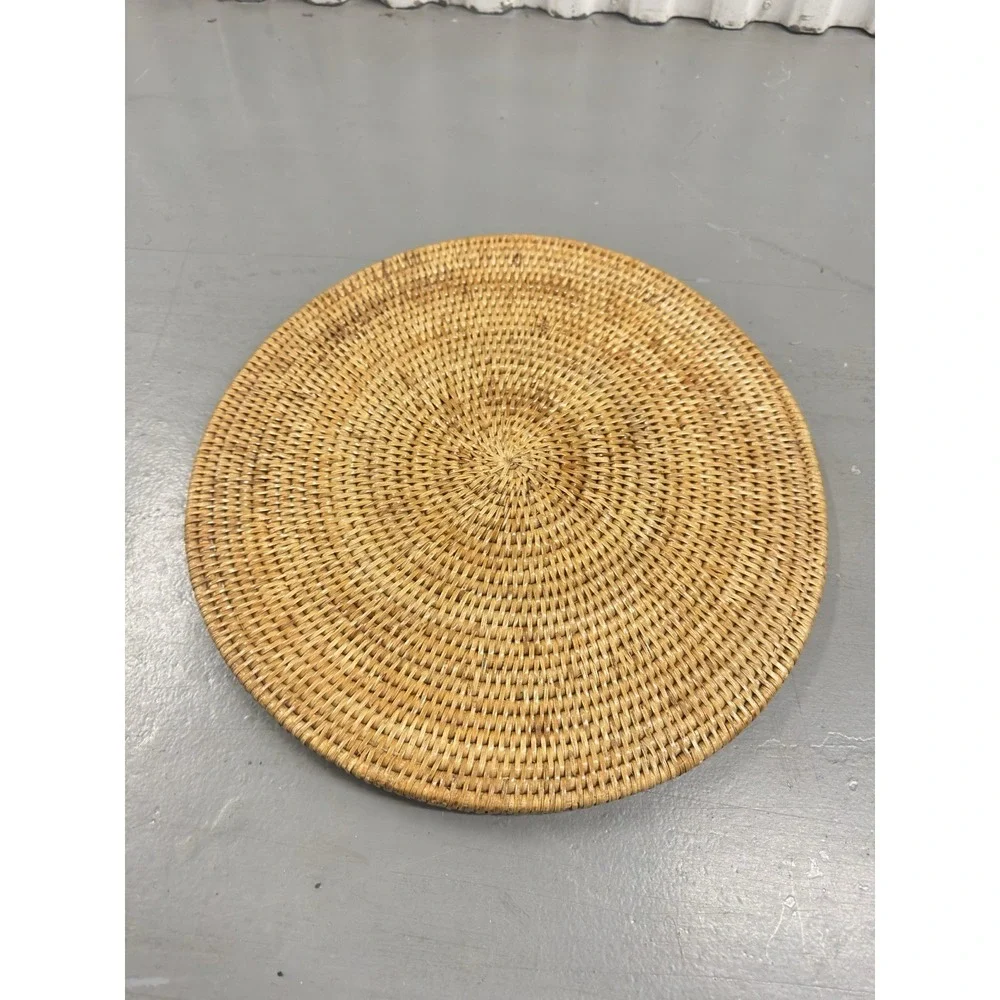 Artifacts Trading Company Hand Woven Rattan Tray 16